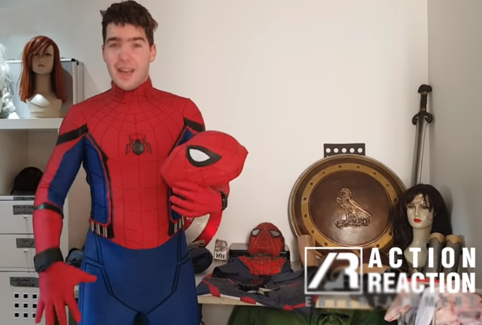 How to use costume to play spider man game: Homecoming movie